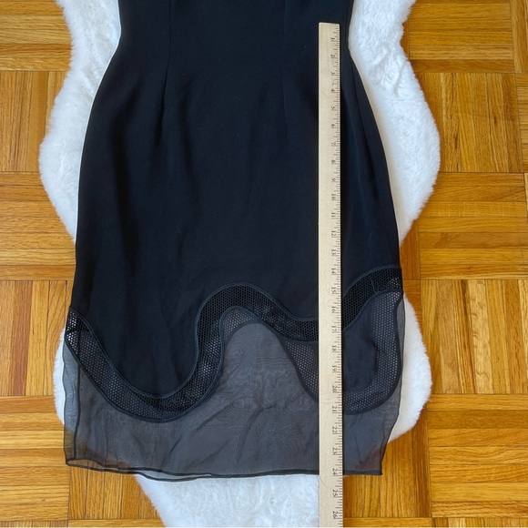 STELLA MCCARTNEY black short sleeve dress - Picture 10 of 14
